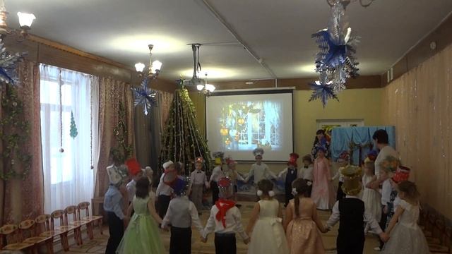 Хоровод "Ёлочка ёлка колкая иголка" смотреть онлайн