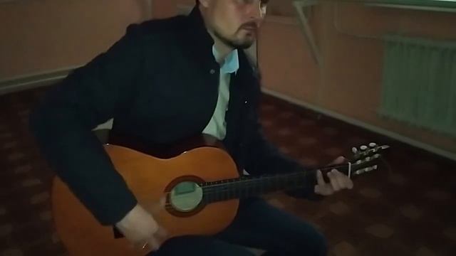 Перкуссия гитара #yamaha_c45 смотреть онлайн