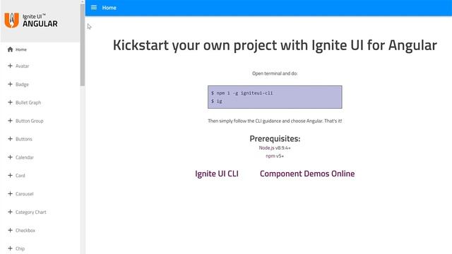 Getting Started with Ignite UI for Angular Download Package смотреть онлайн