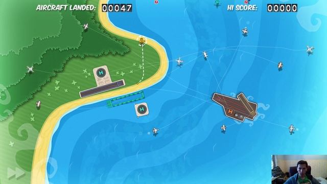 Flight Control - Полное прохождение игры и обзор (Все достижения) 1 часть