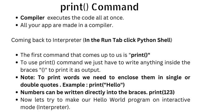 Introduction and Hello World Program - Python Programming | Tech Info смотреть онлайн