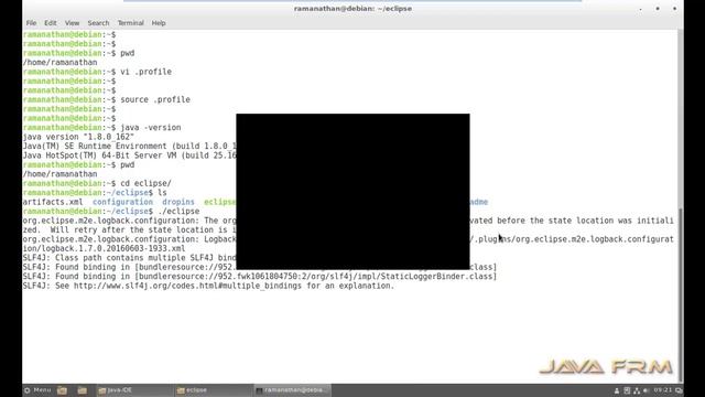 Eclipse Neon 3 Installation in Debian 9.3 смотреть онлайн