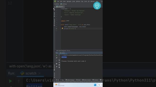 Read & Write JSON File in Python in 10 Seconds - Luring Developers to Use #Python (Day 10) смотреть онлайн