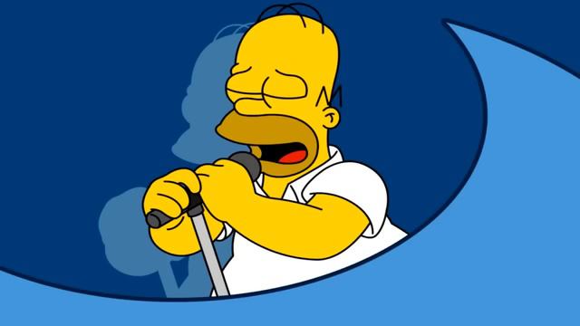 Homer Simpson - Poker Face (Lady Gaga - Poker Face)