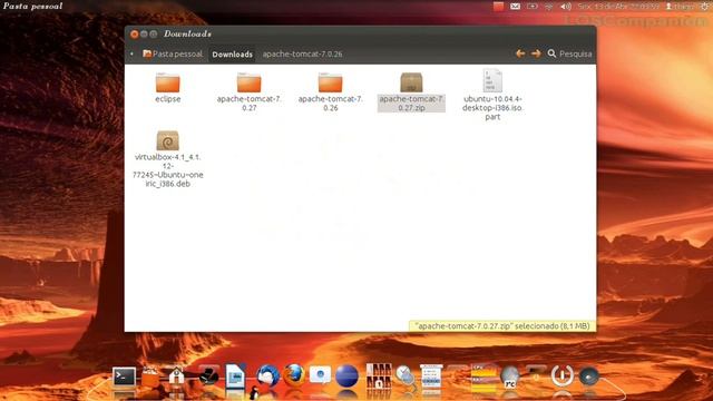 Configurando Tomcat 7 no eclipse usando Ubuntu 11.10 смотреть онлайн