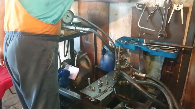 Проверка ГУРа Урала на стенде смотреть онлайн