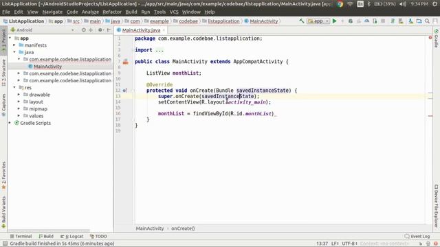 Basics of Android | Custom ListView смотреть онлайн