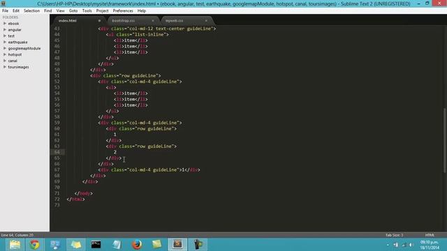 Curso Responsive web design - Framework Bootstrap ejemplo de maquetado смотреть онлайн