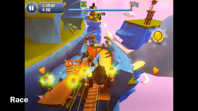 Angry Birds GO! (part King Pig) gameplay смотреть онлайн
