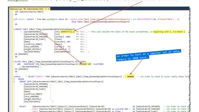 SQL Export To Excel Keeping Data-Types And Cells Formatting, using T-SQL смотреть онлайн