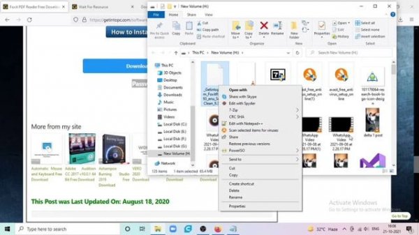 How to Download and Install Pdf Reader in window 10 Full Version for Free | Adobe Reader