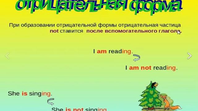 3 класс 1 урок "Present Continuous" смотреть онлайн