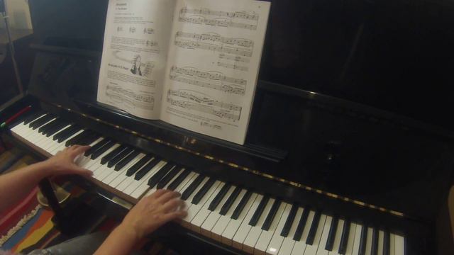 Prelude in C Major by Johann Bach | Alfred's Basic Piano Library lesson book 5 смотреть онлайн