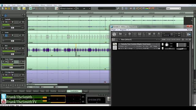 Metal Drum Samples - Yamaha Tour Custom Maple Snare смотреть онлайн