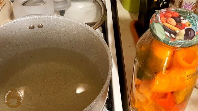 Перец для фарширования на зиму. Быстро и просто. смотреть онлайн