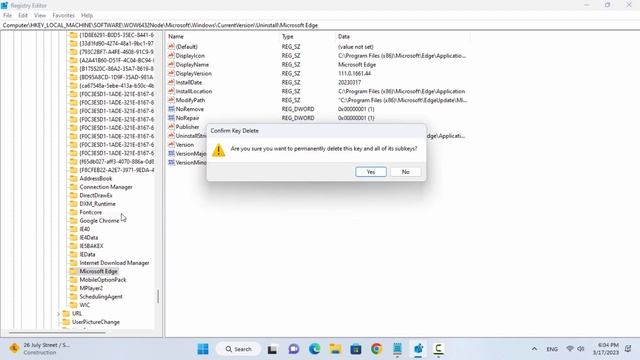 How to Permanently Uninstall Microsoft Edge in Windows 11 / 10 ( 2023 ) смотреть онлайн