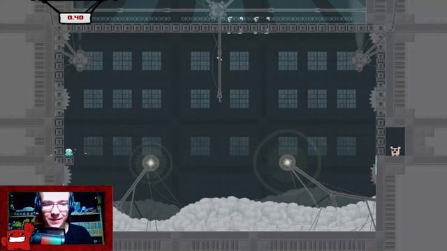 (5) Абсолютно тупая серия... - Super Meat Boy (Игры с Андрианом) смотреть онлайн