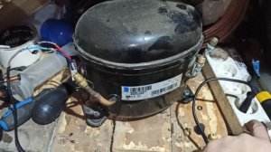 Как  расклинить компрессор с помощью диодов.