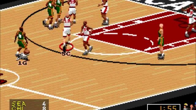 NBA Live 98 (Genesis)- Gameplay смотреть онлайн