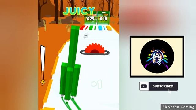 Satisfying mobile games - Crayon Rush 3D (Freeplay,Android) смотреть онлайн