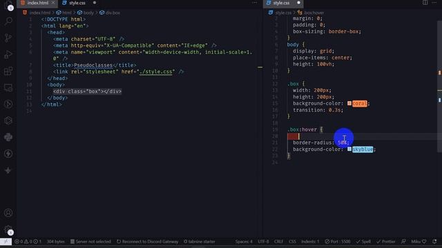 HTML/CSS || Pseudoclasses смотреть онлайн