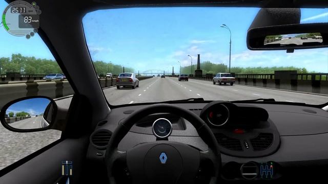City Car Driving 1.4.1 Renault Twingo RS [G27] смотреть онлайн