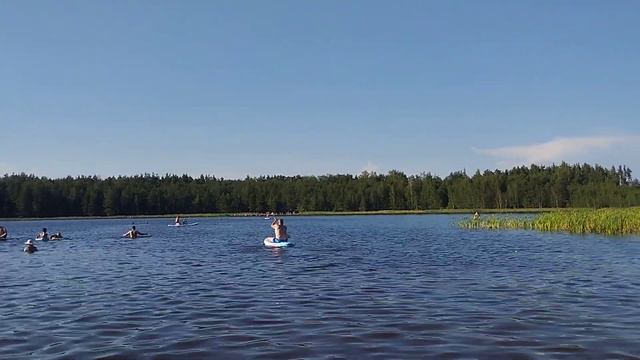 прогулка по водной глади озера Ласковое смотреть онлайн