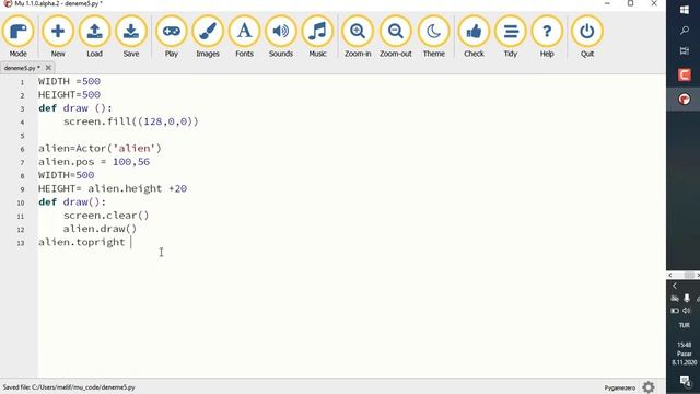 pygame zero giriş смотреть онлайн