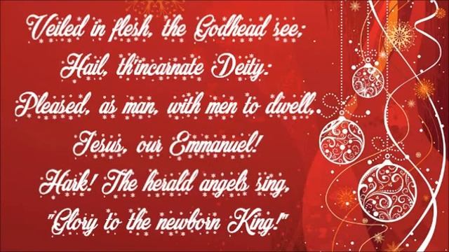 Barbie in a Christmas Carol | Hark! The Herald Angels Sing - Lyrics смотреть онлайн
