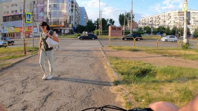 Тольятти - Автозаводский район, прогулка на велосипеде ^_^ | 31 мая 2023 смотреть онлайн