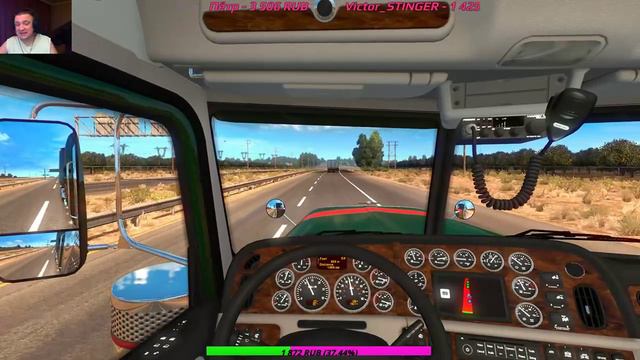 American Truck Simulator***Где то там за океаном***стрим# 5 смотреть онлайн