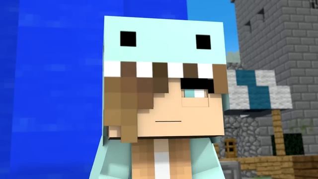 Minecraft Song Psycho Girl Little Sister 3 - Psycho Girl Little Sister VS Harley Minecraft Song