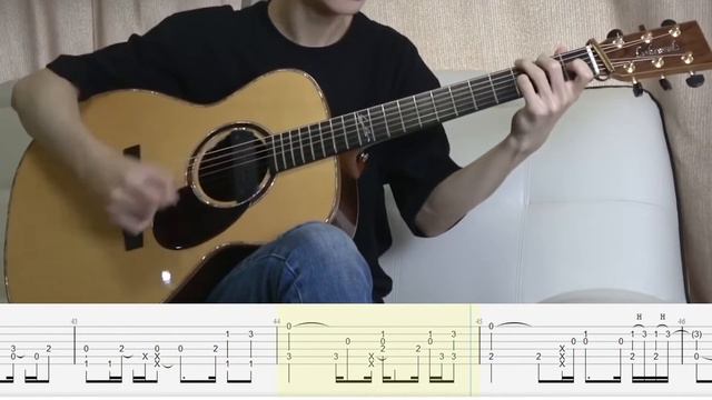 Fingerstyle Cover | Maroon 5 - Girls Like You | Sungha Jung Tabs | Guitar Tutorial + Easy Tab смотреть онлайн
