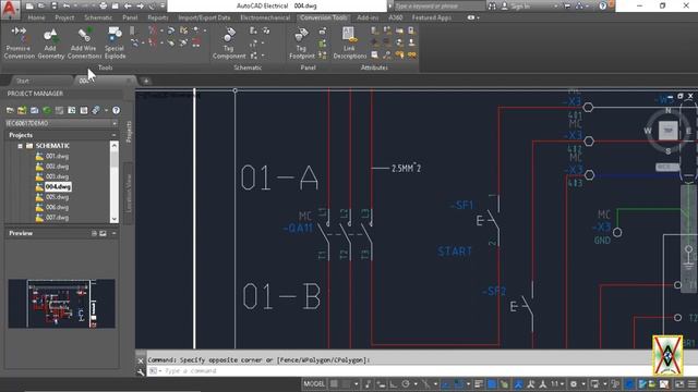 Autocad Electrical 2018 | Dönüşüm Araçları (Conversion Tools) смотреть онлайн