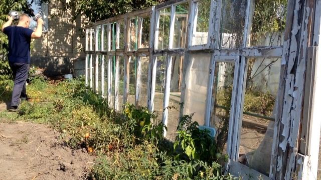 Разбираем теплицу