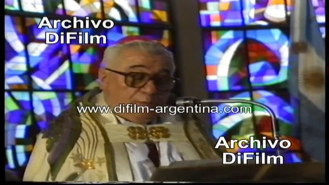 Asume nuevo Obispo Castrense Monseñor Norberto Martina - DiFilm (1990) смотреть онлайн