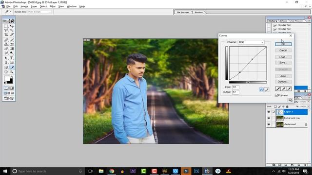 how to change background in photoshop 7.0 in Hindi/Urdu. смотреть онлайн