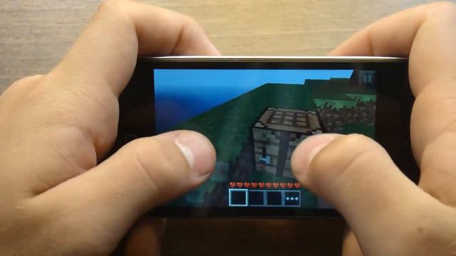 Обзор игры Minecraft на iPod смотреть онлайн
