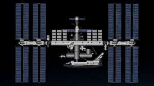 Best ISS In Spaceflight Simulator? SFS Space Station Blueprints + Story