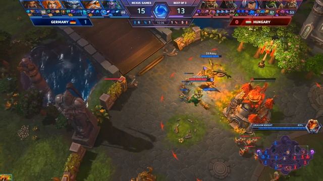 Nexus Games Europe - Group B Match 4 – Germany vs. Hungary - Game 3 смотреть онлайн