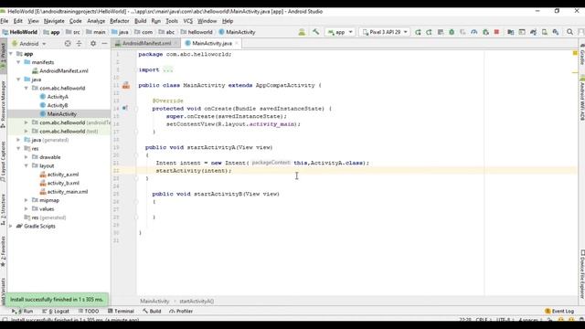 Android Java Malayalam Tutorial 2020 - 07 - Difference between Explicit and Implicit Intent. смотреть онлайн
