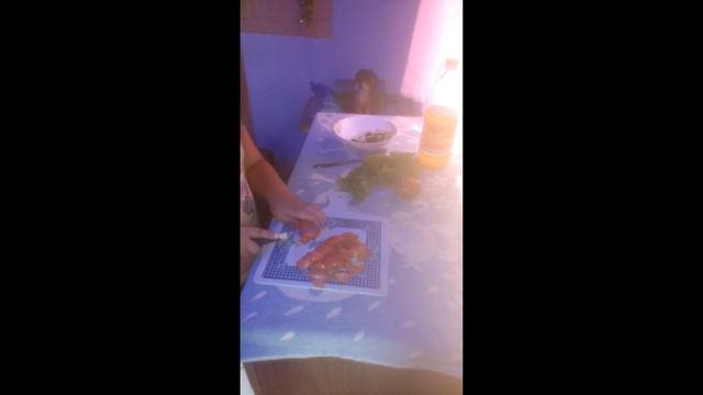 Готовим вкусный овощной салат. смотреть онлайн