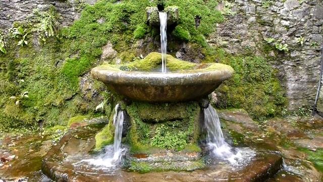 Lismore Castle Fountain, Lismore, Co. Waterford, Ireland смотреть онлайн