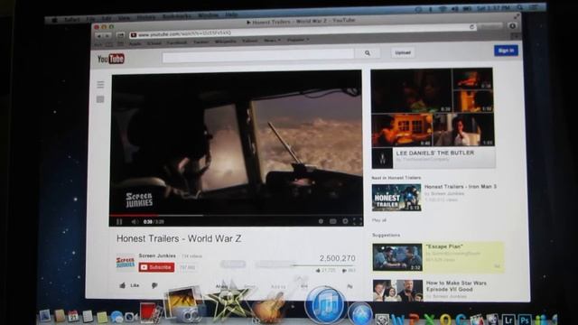 MacBook Pro 13" 2011, Core i5, 10gb Ram, Mountain Lion, Final Cut Pro X, Photoshop CC, Office 2011 смотреть онлайн