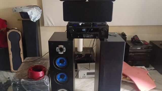 hi friends today video Denon 550 bt 5.1 speaker pakage delivery смотреть онлайн