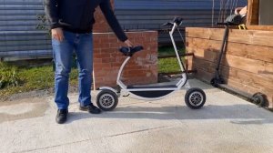 Электросамокат из гироскутера