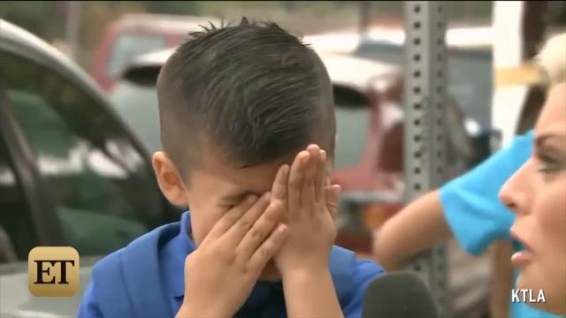 Los Angeles Reporter Makes Pre-K Kid Cry On First Day Of School