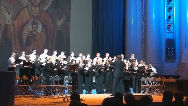 Первое выступления КМХСПбМ в Смольном соборе 8.12.11 смотреть онлайн