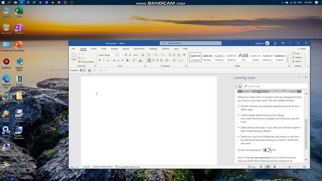 The New Office LTSC New UI in 2022! (How To Enable) смотреть онлайн