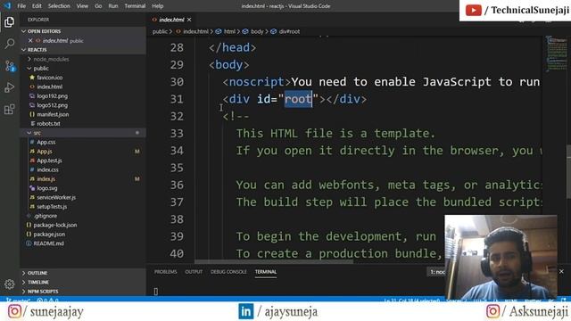 ReactJS Tutorial - 4 - Folder Structure ?? | React tutorial beginner to advanced смотреть онлайн